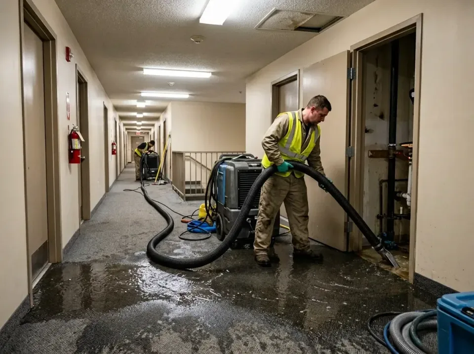 multi-unit-apartment-hallway-f-005 — frequently asked questions, Emergency Burst Pipe Water Extraction & Removal in Lynden,…
